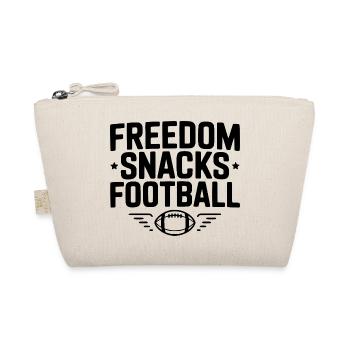 Freedom, Snacks, Football - Organic Pouch - nature - Front