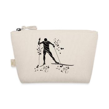 Cross-country skiing Cross-country skiing - Organic Pouch - nature - Front
