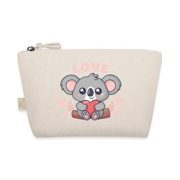 Koala Coeur Doux Love - Trousse biologique - nature - Devant