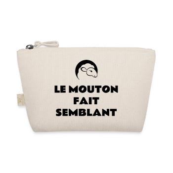 The sheep pretends - Organic Pouch - nature - Front
