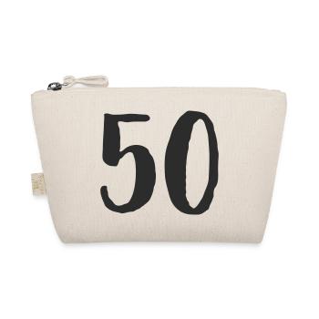 50e anniversaire Numéro Numéro Cadeau - Trousse biologique - nature - Devant
