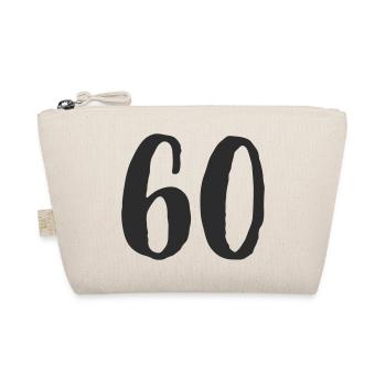 60e anniversaire Numéro Numéro Cadeau - Trousse biologique - nature - Devant