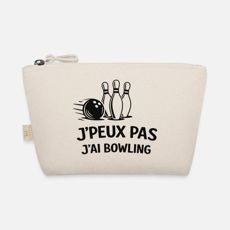 Ich kann nicht bowlen – Humor, Freizeit und Ausflug Bio-Täschchen