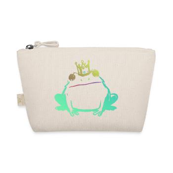 Roi Grenouille et Couronne Néon - Trousse biologique - nature - Devant