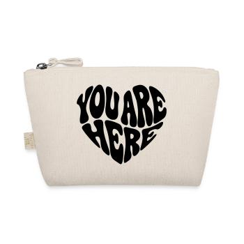 In My Heart - Citation rétro de la Saint-Valentin - Trousse biologique - nature - Devant