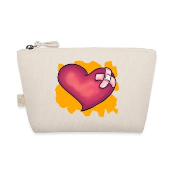 Cœur Patché - Trousse biologique - nature - Devant