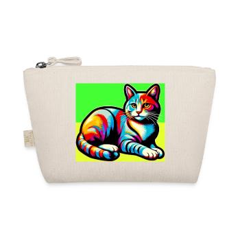 Katze - Bio-Täschchen - Natur - Vorne