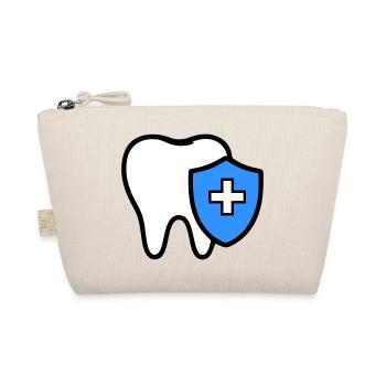 Tooth Icon Dentist - Organic Pouch - nature - Front
