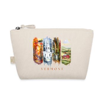 Vermont Travel – Autumn Foliage & Farm Life - Organic Pouch - nature - Front