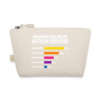 Biathlon Gift For All Those Who Lose - Organic Pouch - nature - Front