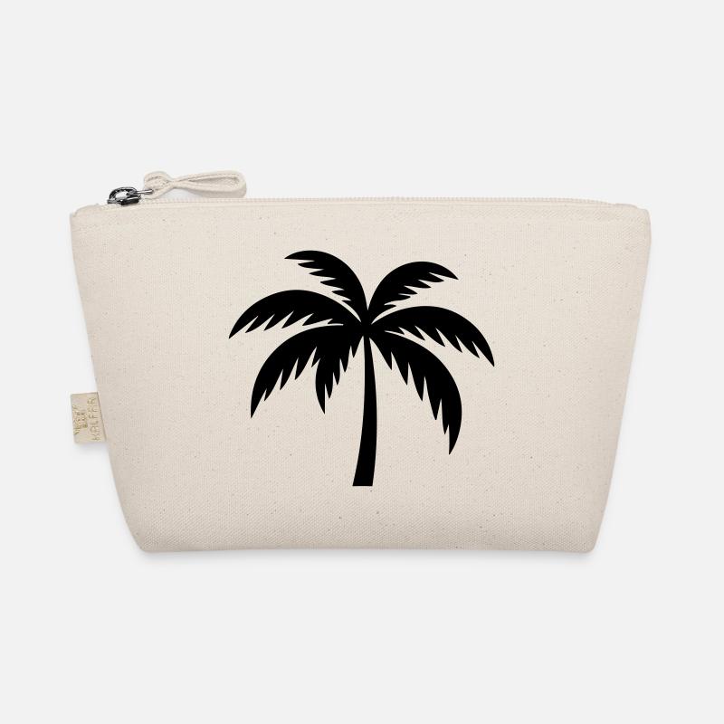 Palm Tree Silhouette Organic Pouch