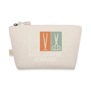 Stone, Scaper, Scissors | Aquascaping Humor - Organic Pouch - nature - Front