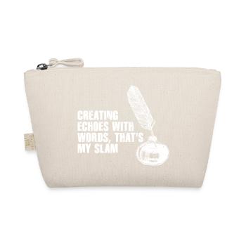 Quill Echoes Slam Poésie - Trousse biologique - nature - Devant