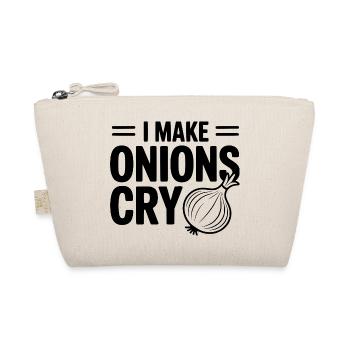 I Make Onions Cry - Organic Pouch - nature - Front