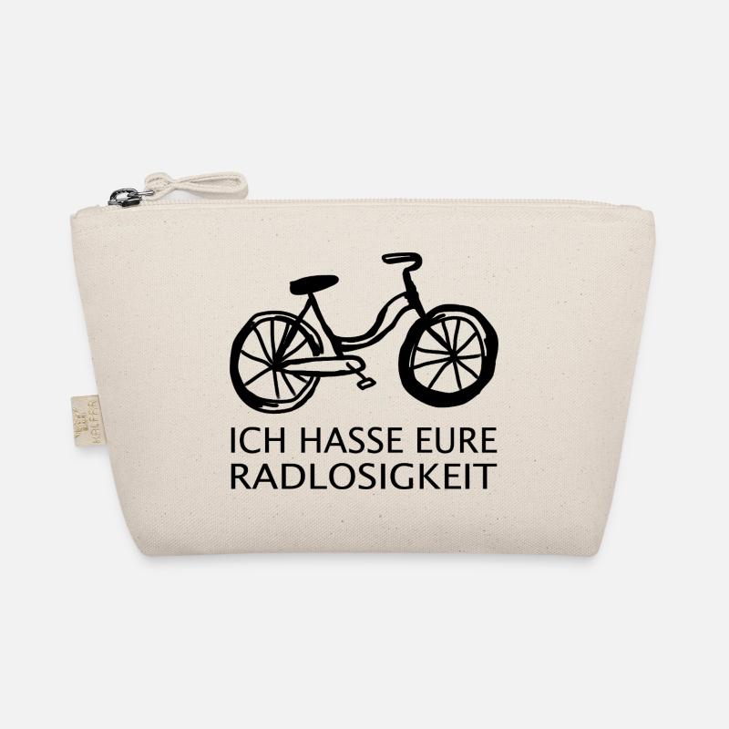 Ich hasse eure Radlosigkeit Bio-Täschchen