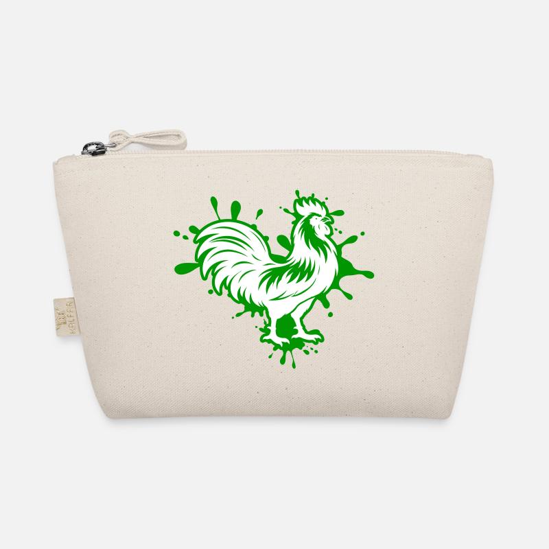 Rooster blob Organic Pouch