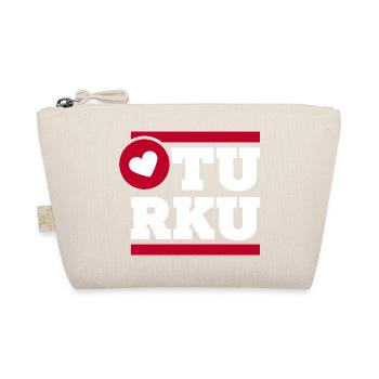 I Love Turku City Pride - Organic Pouch - nature - Front