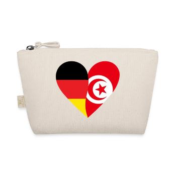 Heart of the two countries - Organic Pouch - nature - Front