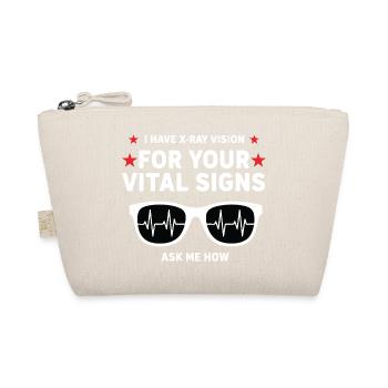 Humour Radiologue Vision X-Ray Signes Vitaux - Trousse biologique - nature - Devant