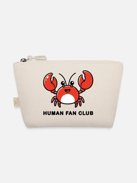 AI Human Fan Club - Organic Pouch - nature - Front
