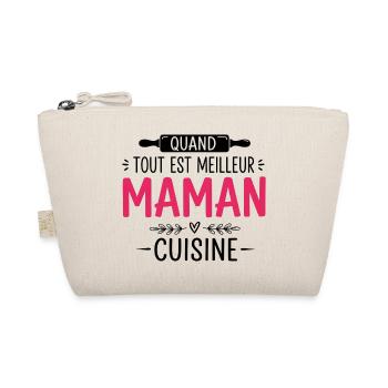 Cadeau pour Maman Cadeau Original, Anniversaire  - Trousse biologique - nature - Devant