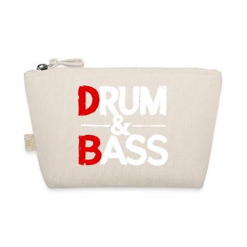 Drum & Bass / Rum & Ass Distressed - Bio-Täschchen - Natur - Vorne