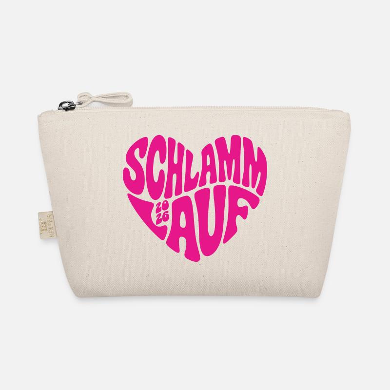 Mud Run 2026 - Heart Shape - Mud Run 2026 Organic Pouch