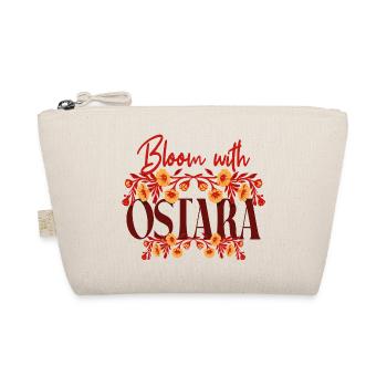 Blühen Sie mit Ostara Frohe Ostern Ostara Blumen - Bio-Täschchen - Natur - Vorne