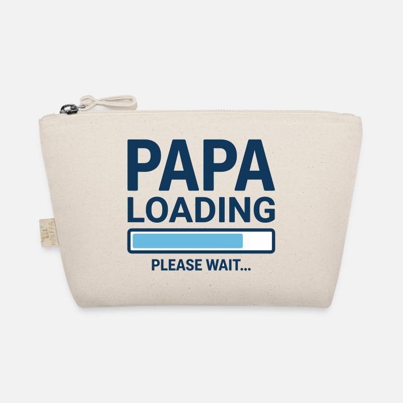Papa loading please wait - Soon to be a dad? Organic Pouch