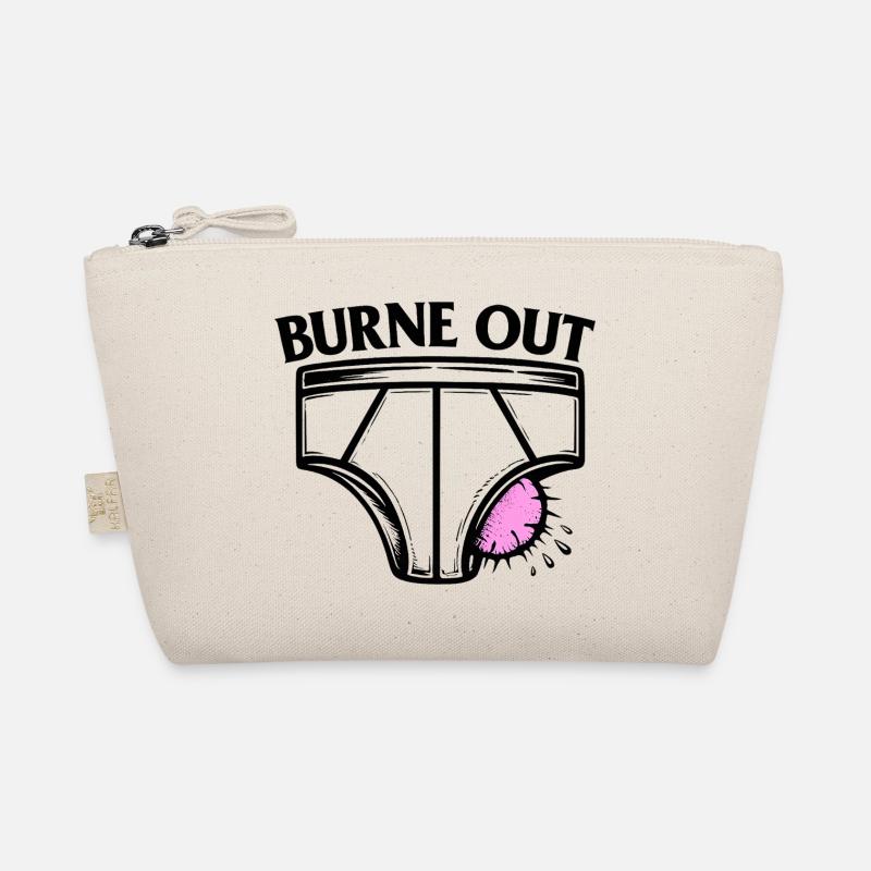 Burne out - Fatigue at work - humour Organic Pouch