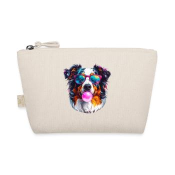 Pop Art Aussi Portrait - Organic Pouch - nature - Front