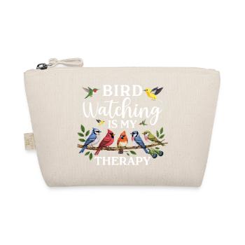 Bird Watching Birding Bird Watcher Vogel-Nerd - Bio-Täschchen - Natur - Vorne