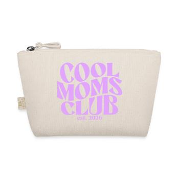 Club des Mamans Cool - Cadeau Maman 2026 - Trousse biologique - nature - Devant