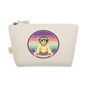 Lunettes de soleil rétro d’été Cool Monkey - Trousse biologique - nature - Devant