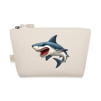 Motif drôle d’animaux marins pour enfants de requin dessiné - Trousse biologique - nature - Devant