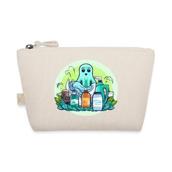 Green Cleaning Spirit Cartoon - Organic Pouch - nature - Front