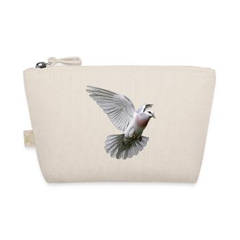 brieftaube im Flug - Bio-Täschchen - Natur - Vorne