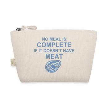 Meat Lover, Grilling, BBQ, Burger, Steak, Chef - Organic Pouch - nature - Front