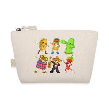 Cinco de Mayo Dab Shirt - Organic Pouch - nature - Front