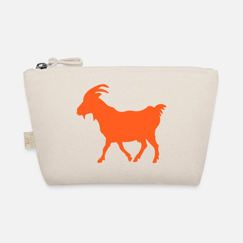Ziege orange GOAT Bio-Täschchen