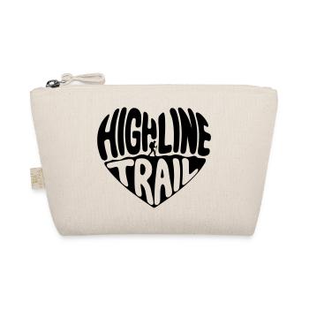 Highline_Trail_Herz_zweiteilig_schwarz - Organic Pouch - nature - Front