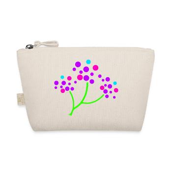 Neon Blossom Branch - Organic Pouch - nature - Front