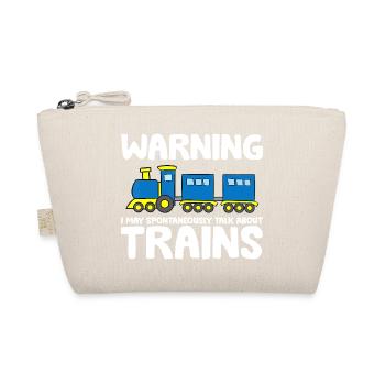 T-shirt spontané de discussion sur le train - Trousse biologique - nature - Devant