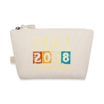 Vintage Limited Edition May 2008 Birthday - Organic Pouch - nature - Front