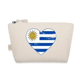 Uruguay_Flagge_Herz_used - Trousse biologique - nature - Devant