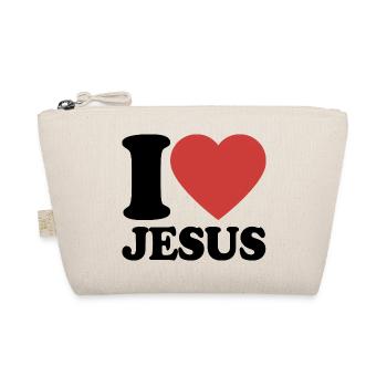 J’aime Jésus - Foi - Religion - Trousse biologique - nature - Devant