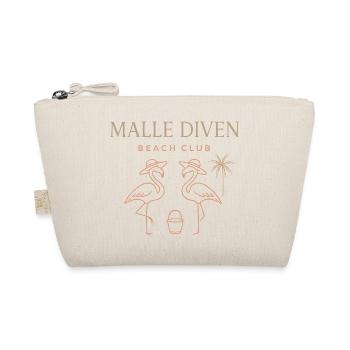 Malle Diven Beach Club Flamingo Mallorca Party - Organic Pouch - nature - Front