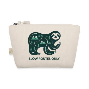 Slow Routes Only Elephant - Organic Pouch - nature - Front
