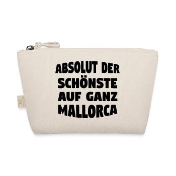 Der schönste auf Mallorca - Bio-Täschchen - Natur - Vorne