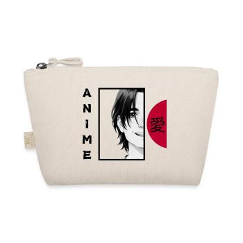 Anime Lover BLACK - Organic Pouch - nature - Front